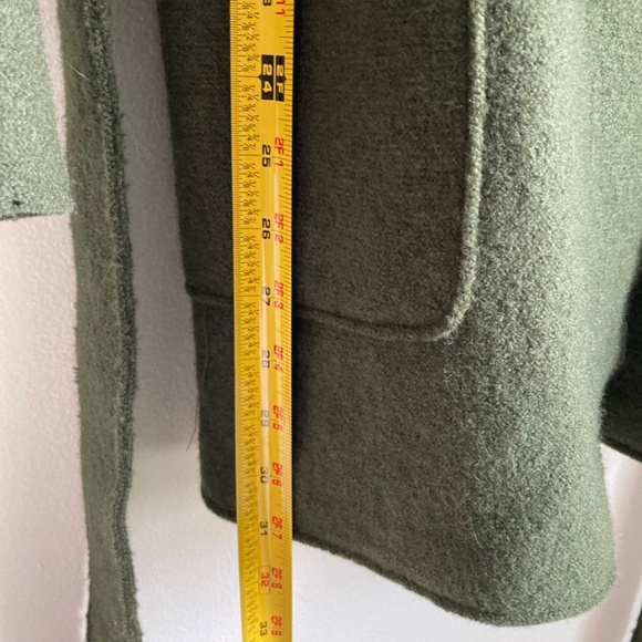 J.crew women’s 100% wool open cardigan/Coat - Picture 7 of 8